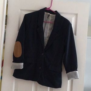 Navy blue blazer